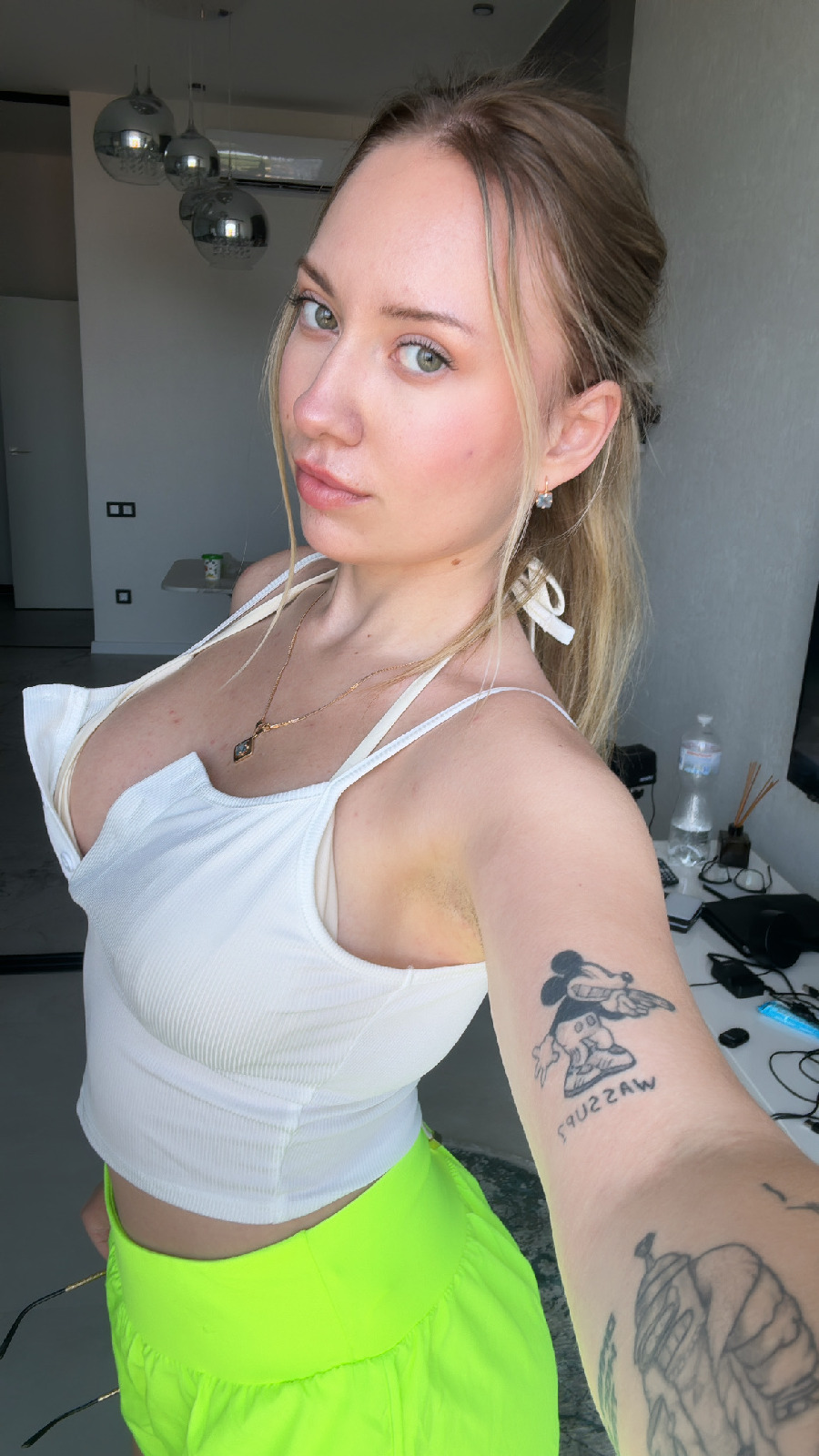 KateV in her underwear in Leeds